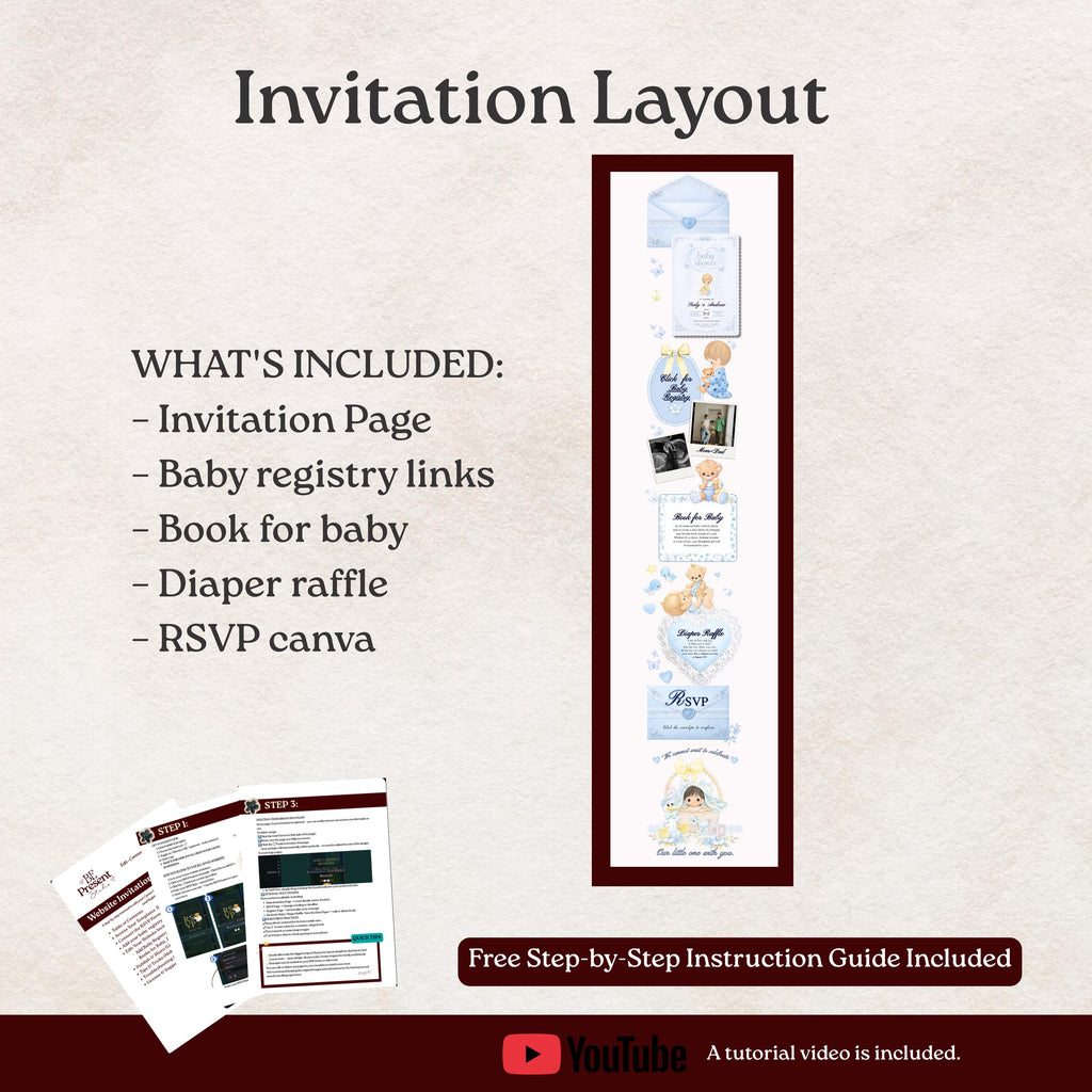 Precious Moments Baby Shower Celebration Website