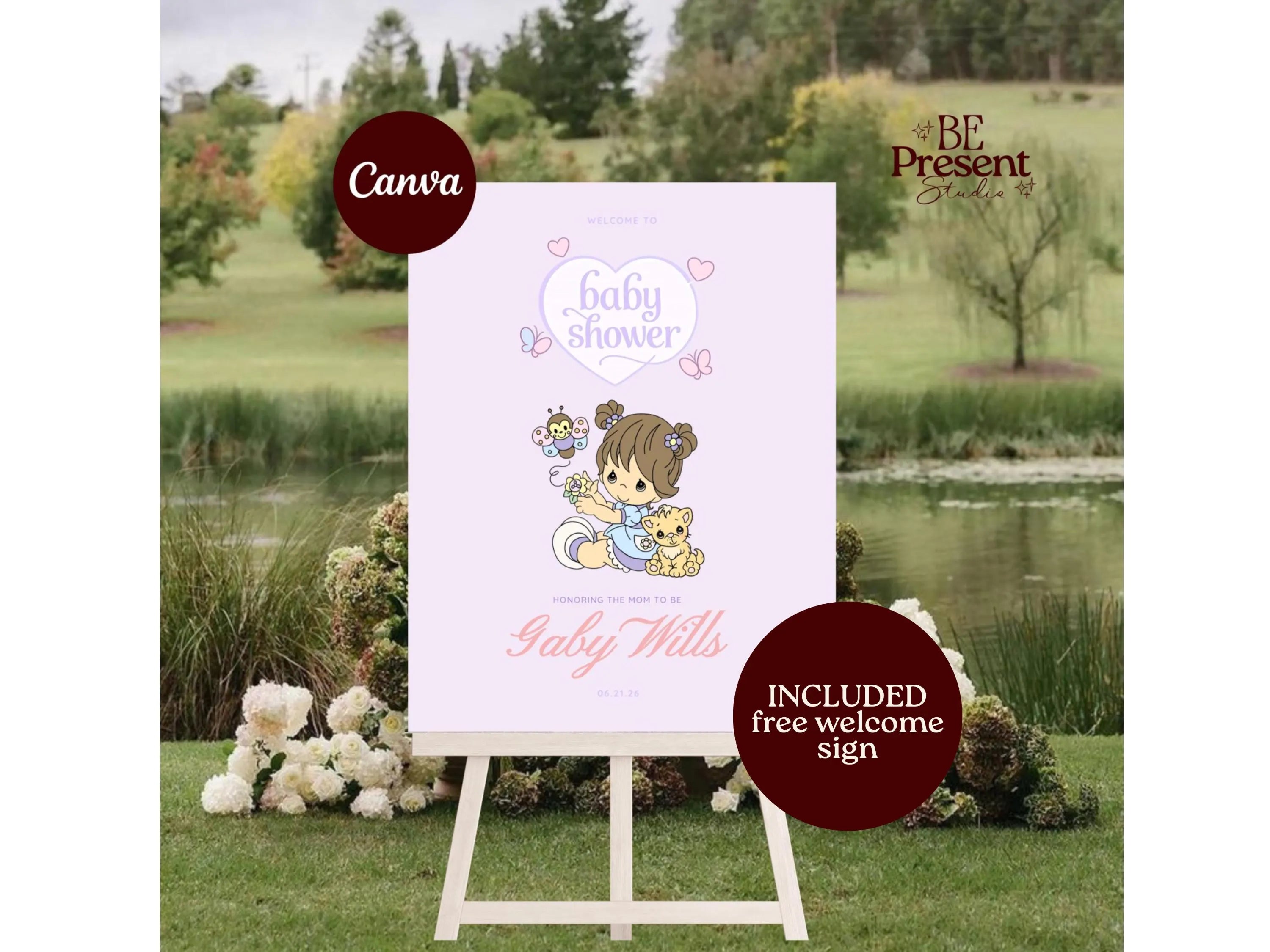 Sweet Blessing Baby Shower Website