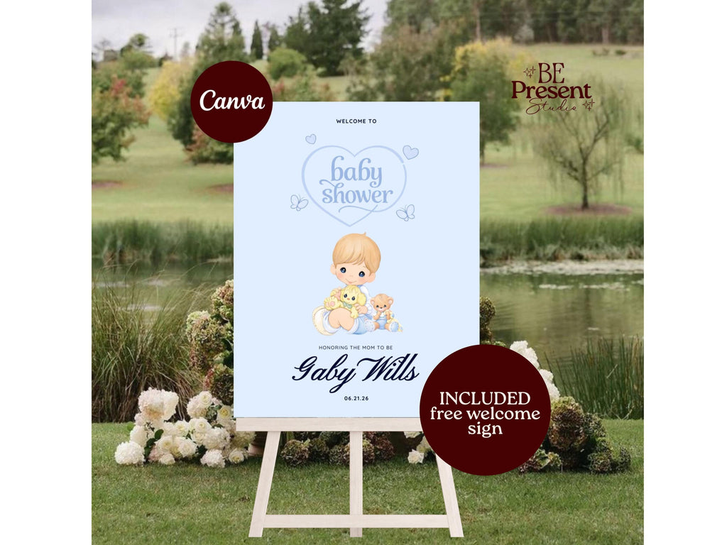 Precious Moments Baby Shower Celebration Website
